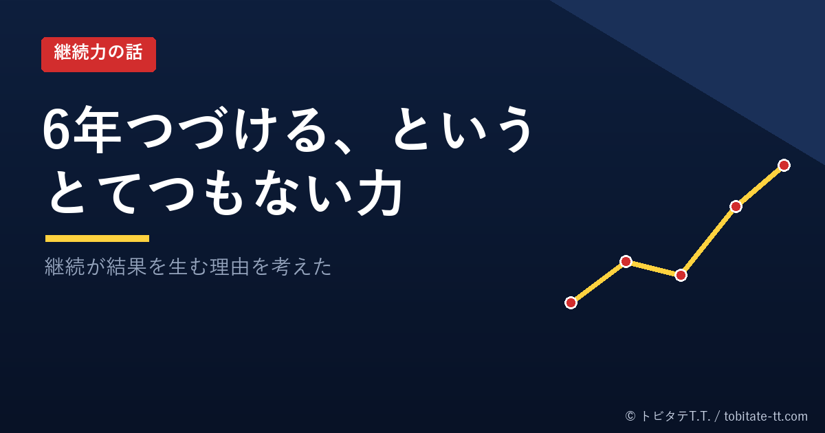 継続することの力について（オリジナルデザイン）